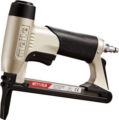 Meite 22 Gauge Staple Gun - Long Nose - for Upholstery, Permanent lighting, or small diy projects